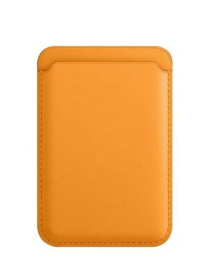 Magsafe Magnetic Luxury Leather Card Holder Wallet Case