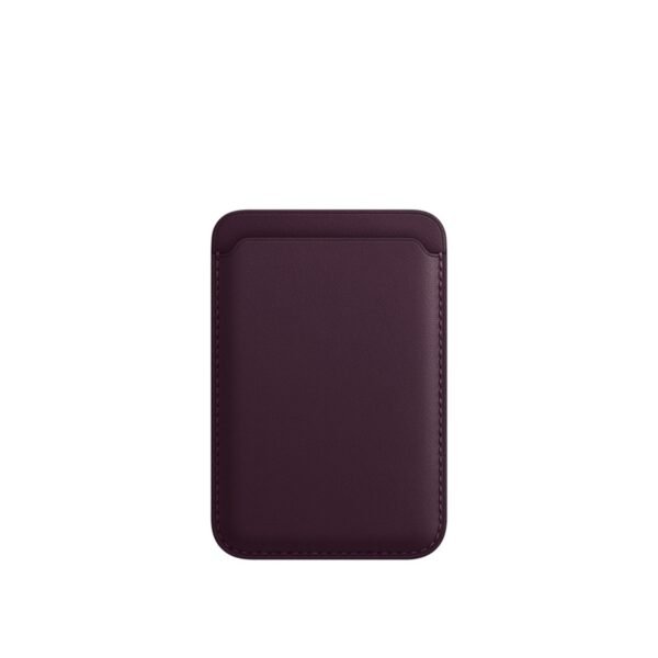 Magsafe Magnetic Luxury Leather Card Holder Wallet Case