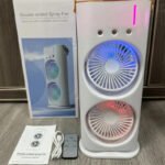Double-ended Spray Fan Portable Humidifier Fan Air Conditioner Household Small Air Cooler Hydrocooling Portable Air Adjustment