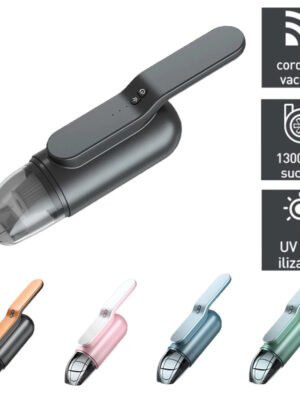 Car Vacuum Cleaner Wireless Charging Handheld Mini Vacuum Cleaner Portable Multifunction Vacuum Cleaner For Home Office